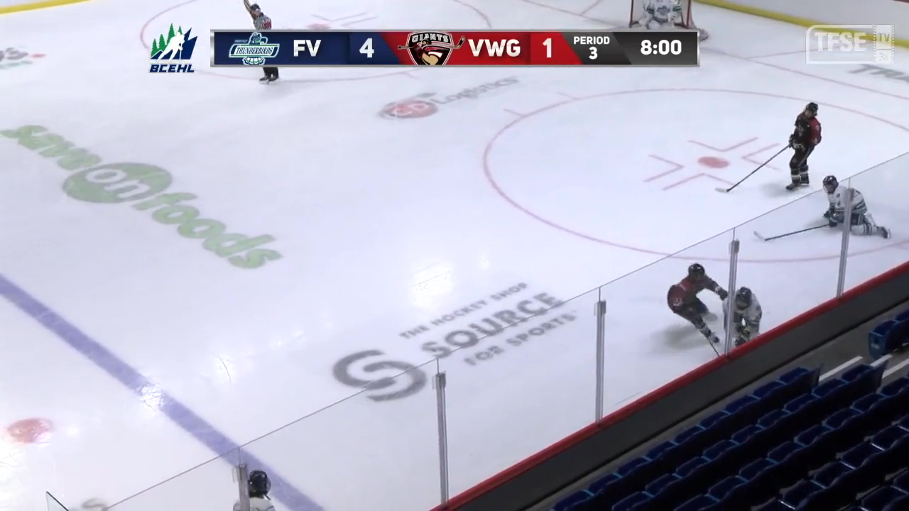 Adam Piliotis Delivers an Unforgettable Hit | Delta Hockey Academy U17 AAA