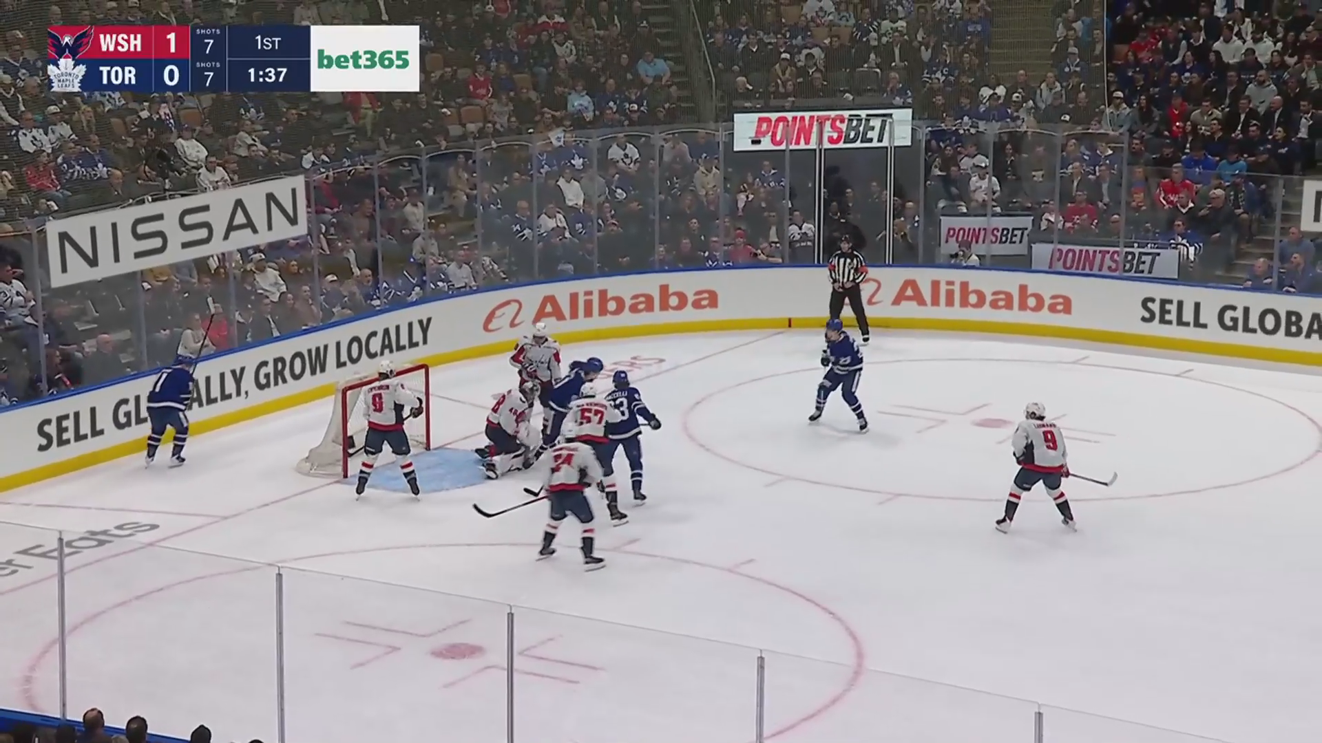 Thompson Shuts Out Toronto to Keep Capitals' Playoff Hopes Alive · Apr. 8, 2026