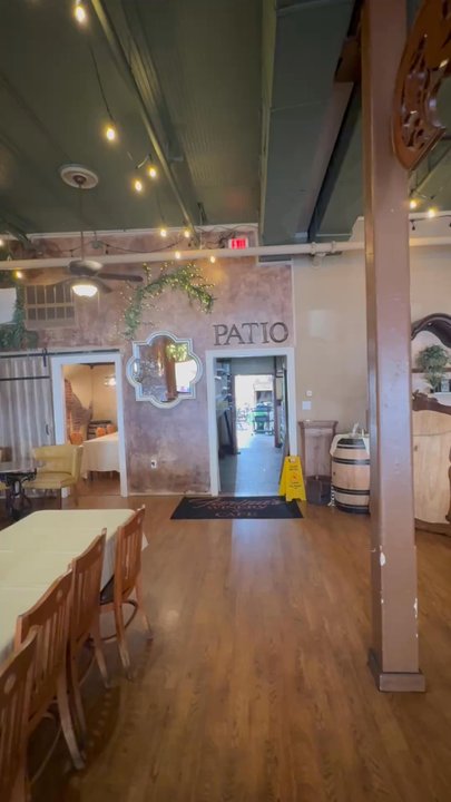 Farina's Winery & Cafe - The building and decor is worth stopping by to see. - Cafes Near Me - Granbury, Texas