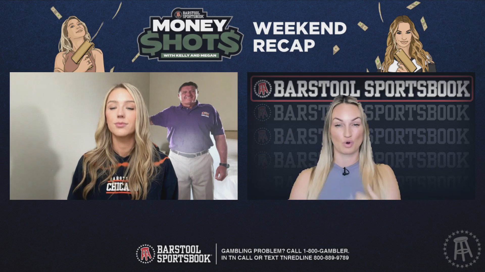 Money Shots with Kelly In Vegas and Megan Making Money || Monday, December  6th, 2021 | Barstool Sports