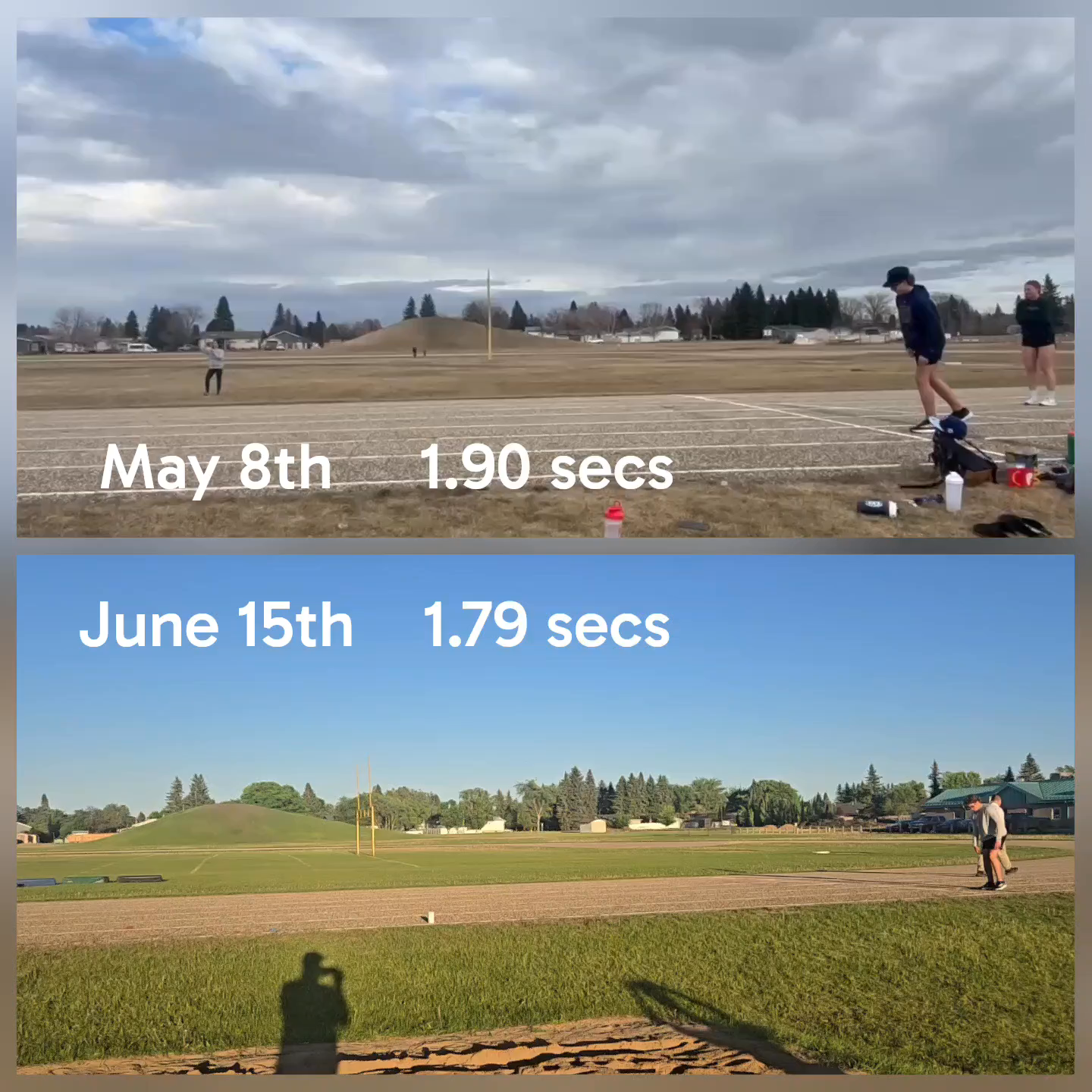 Sam Romanow's Speed Training: 10m Sprints with Chisa Glendenning