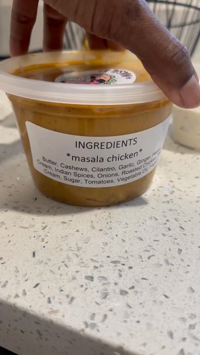 Masala Mandala - Masala chicken with listed ingredients. - Food Delivery Services Near Me - Florida City, Florida