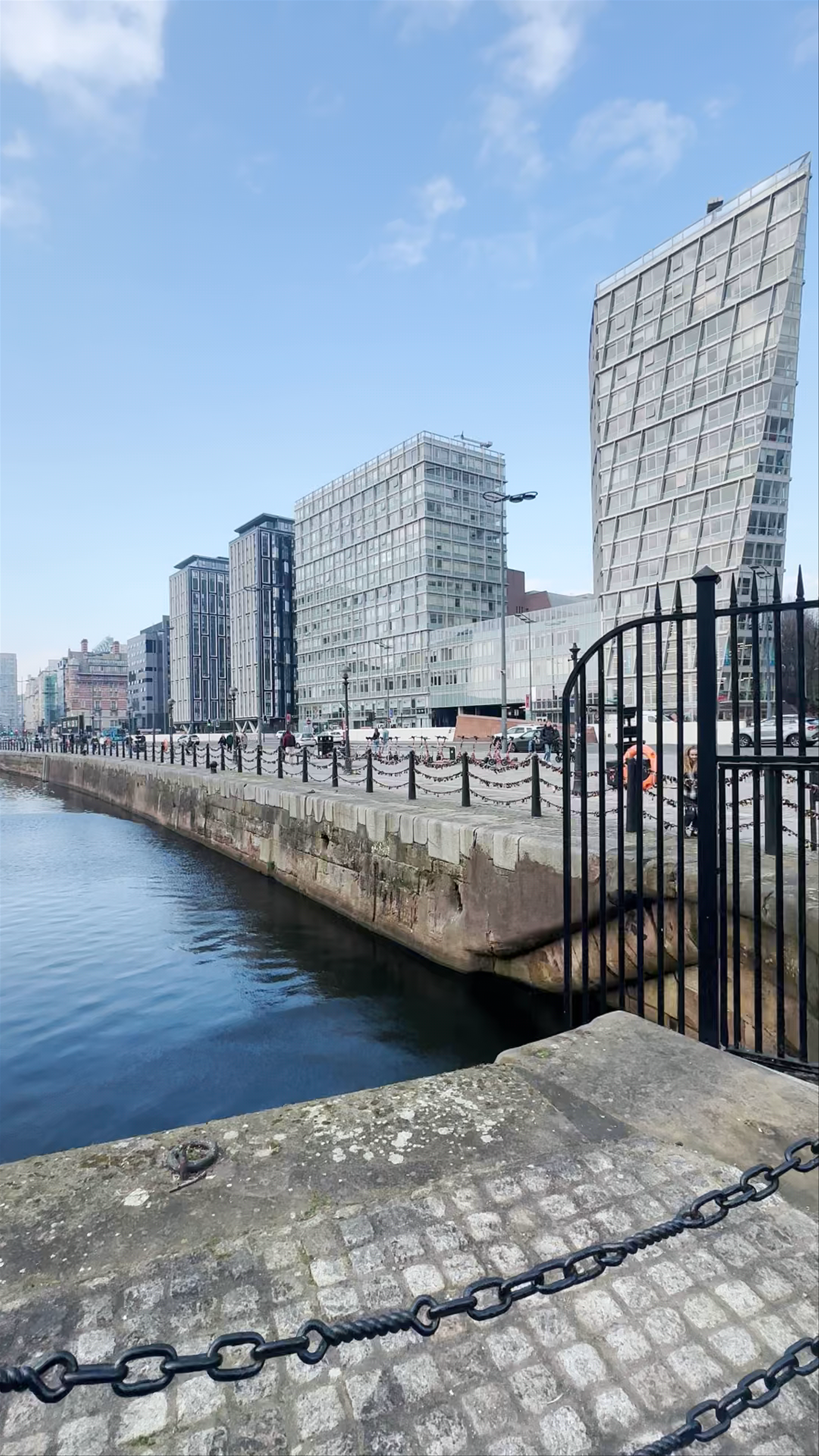 Waterfront Pier Head Promenade Liverpool: Urban Waterside Serenity