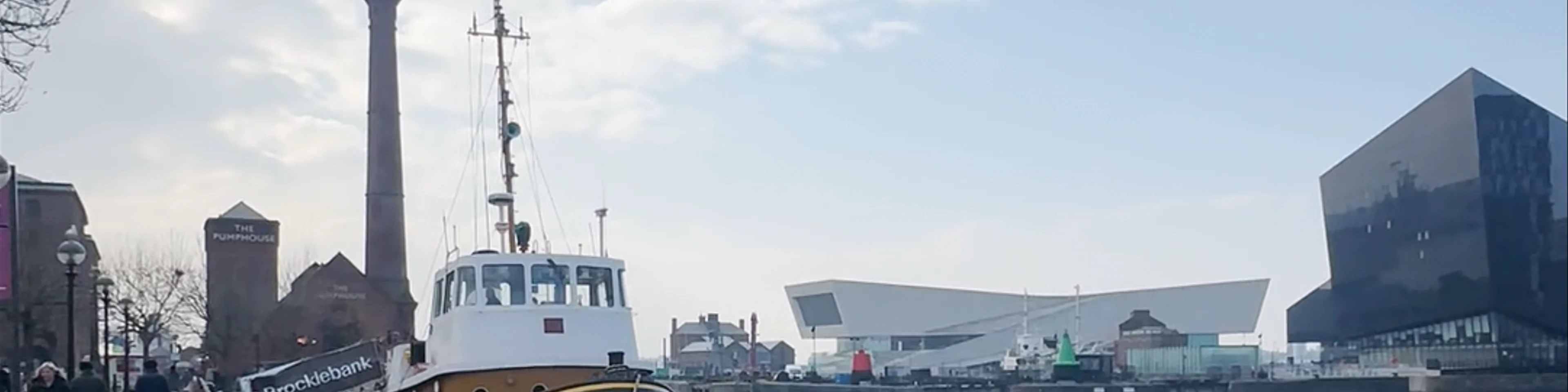 Waterfront Pier Head Promenade Liverpool