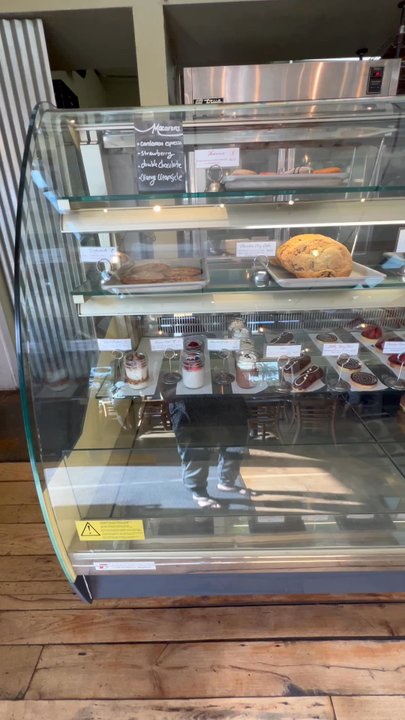 Cafe Brio - Cafe Brio's beautiful pastry case and more - Coffee & Tea Near Me - Arcata, California