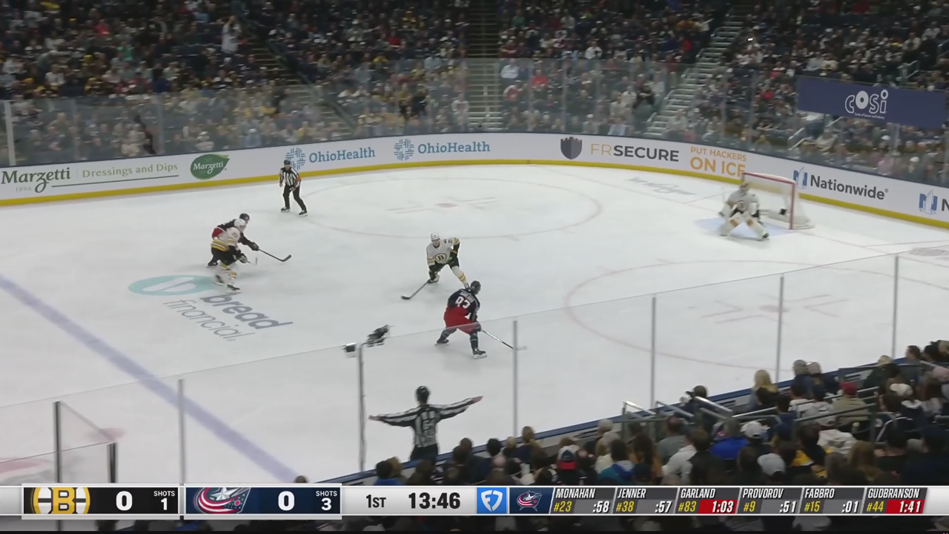 Jenner Opens Scoring in His 800th NHL Game · Mar. 29, 2026