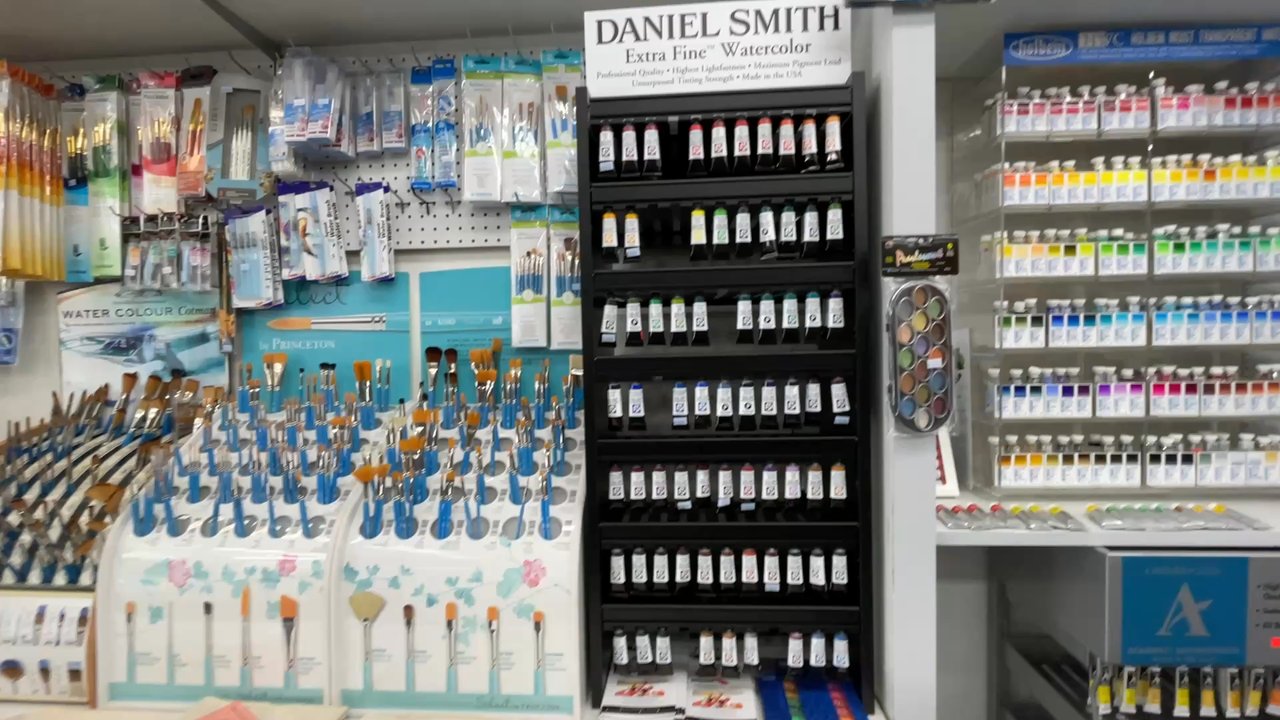 Ellis Art & Engineering Supplies - An aisle of colors and art goodies. - Art Supplies Near Me - Eureka, California