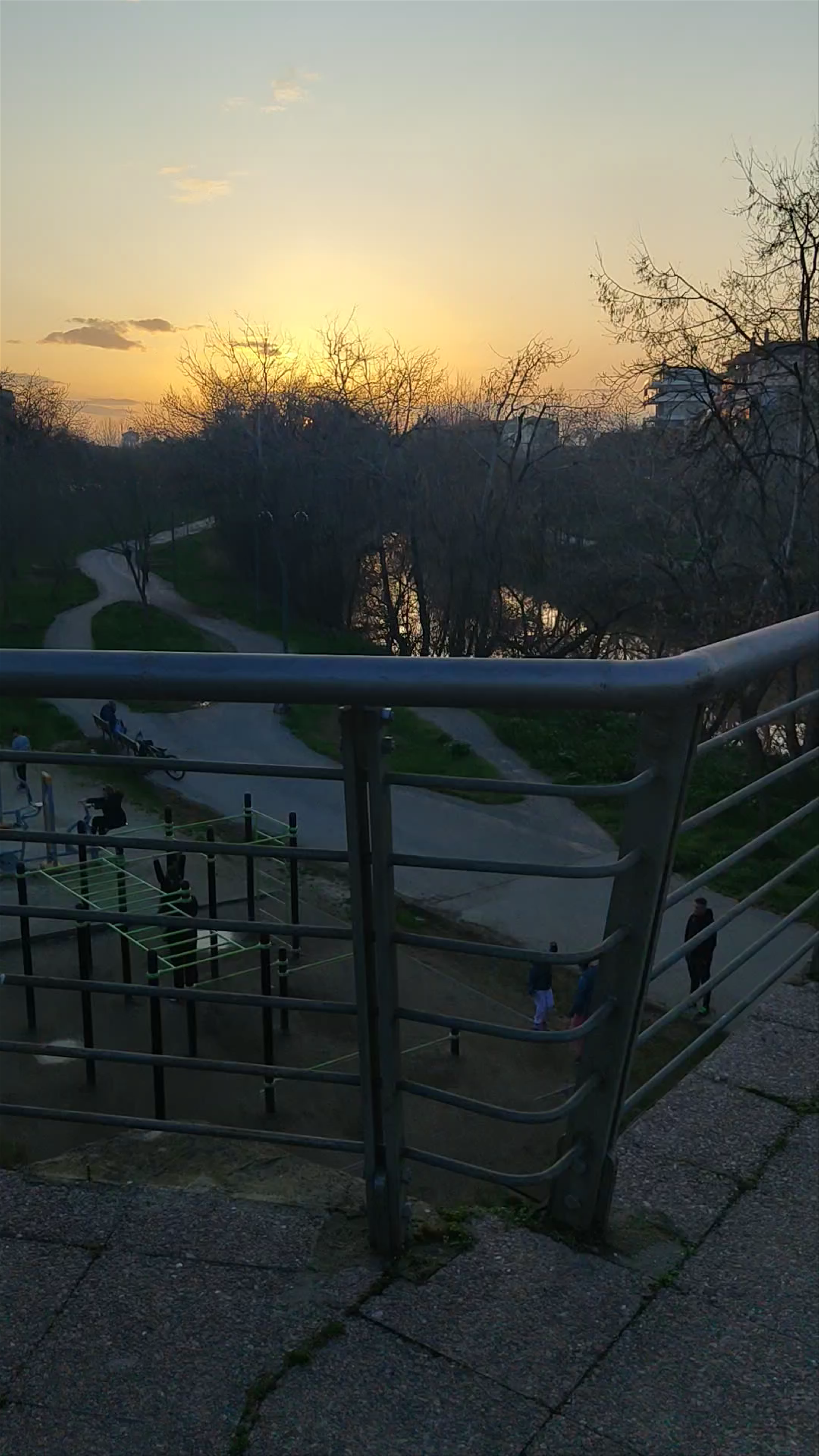 Sunset Serenity at Alkazar Park, Larisa