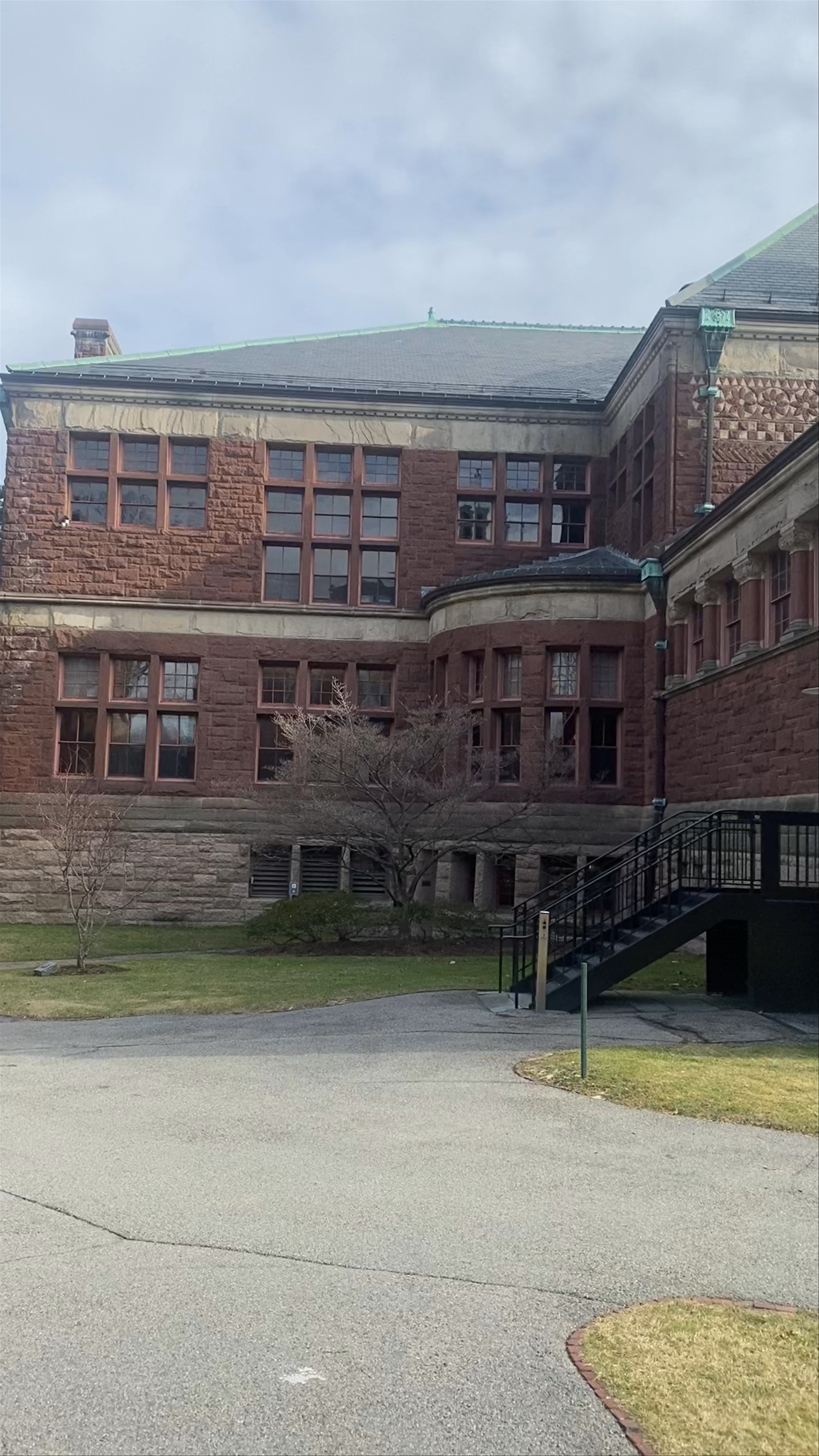 Historic Architecture and Campus Serenity at Harvard University, Cambridge
