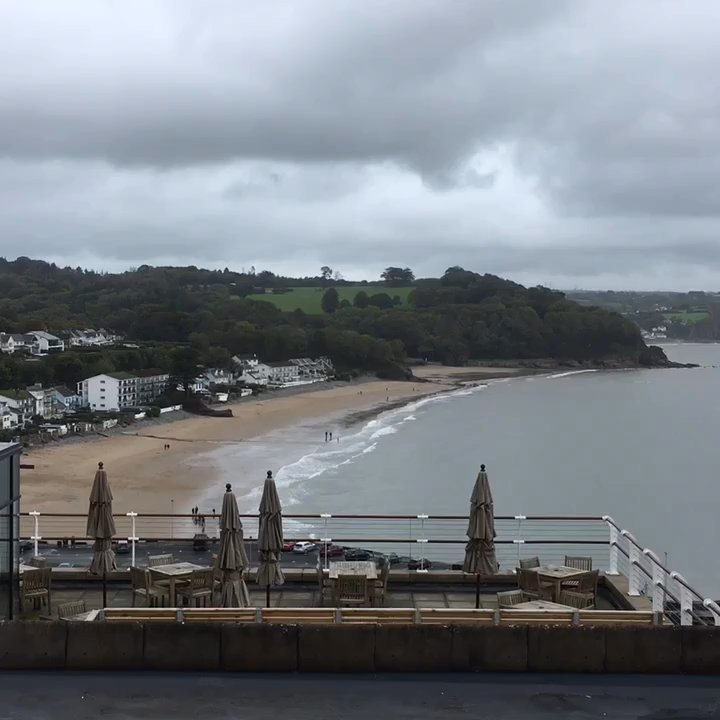 St Brides Spa Hotel - View from bedroom balcony - Hotels Near Me - Saundersfoot, PEM