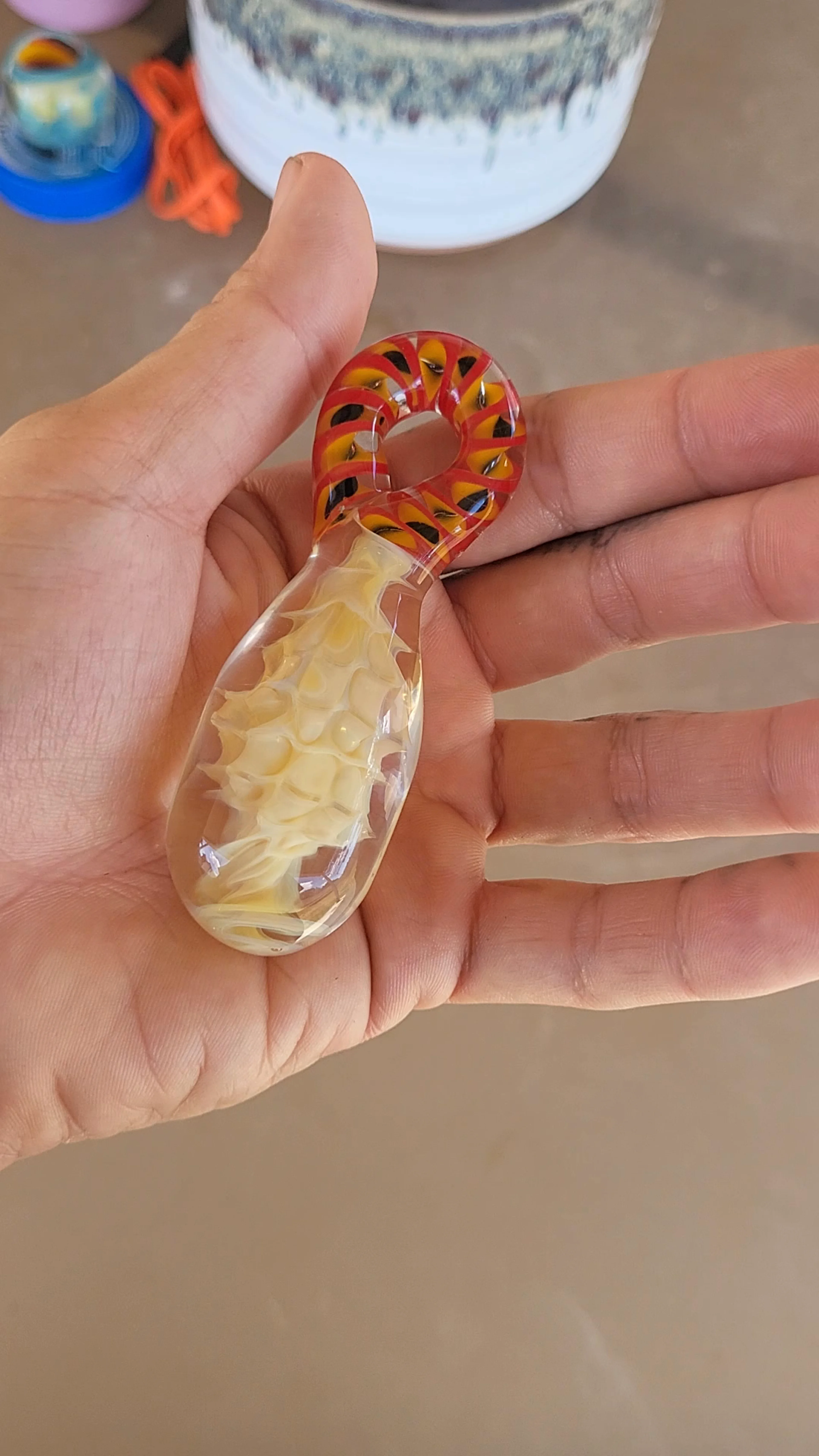 Preview pic of Fume and Cane Pendant