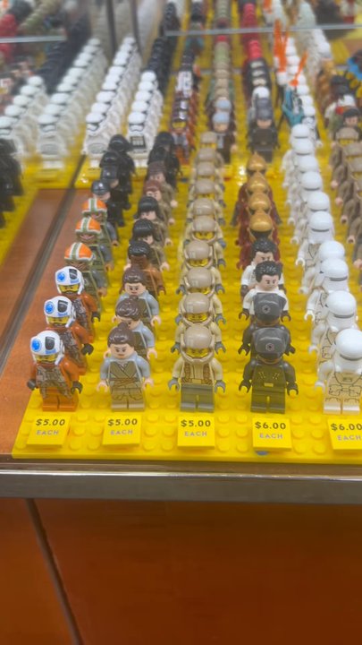 Bricks & Minifigs - A video of the many Legos - Toy Stores Near Me - Austin, Texas