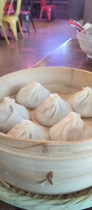 Dragon Casa - Birria Noodle Soup, Birria Xiao Long Baos, and the Honey Walnut Shrimp with Pineapples Tacos - Asian Fusion Near Me - Dallas, Texas