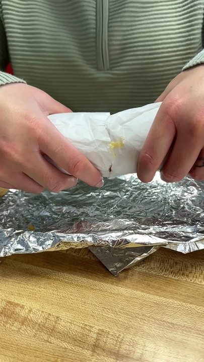 La Donut - Bacon breakfast burrito - Donuts Near Me - Anaheim, California