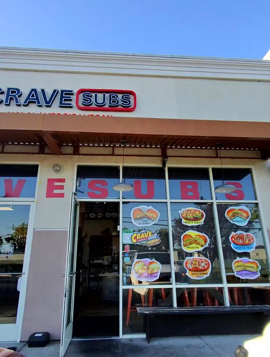 Crave subs - Entrance - Halal Near Me - Hayward, California