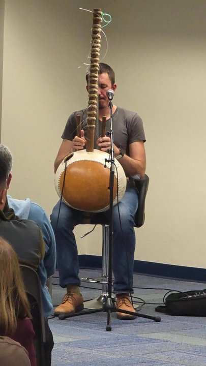 Live Oak Public Libraries - Sean Gaskell sings accompanied by the Kora, a 21 stringed West African harp. - Libraries Near Me - Savannah, Georgia
