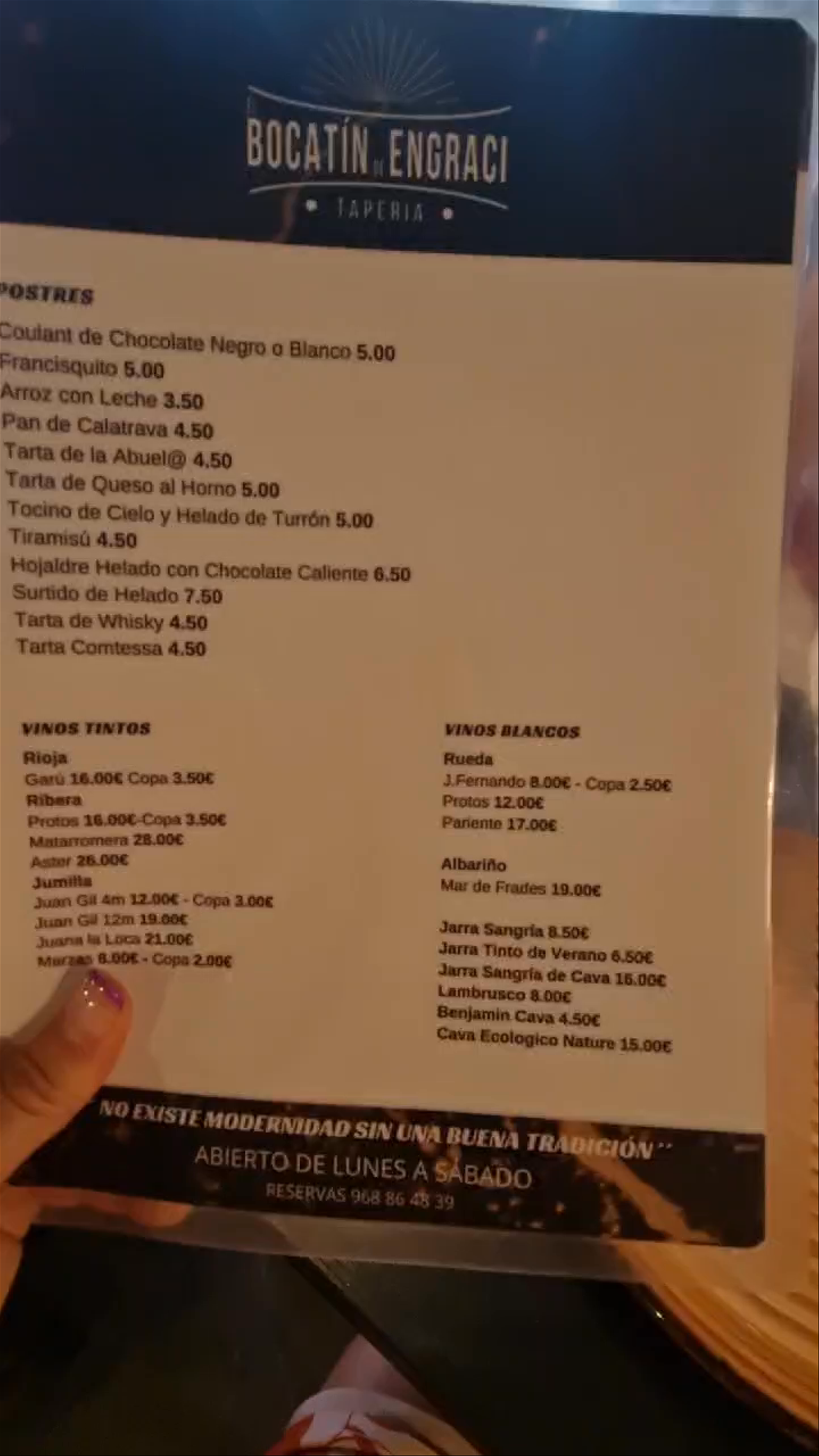 Restaurante Tapería El Bocatin de Engraci