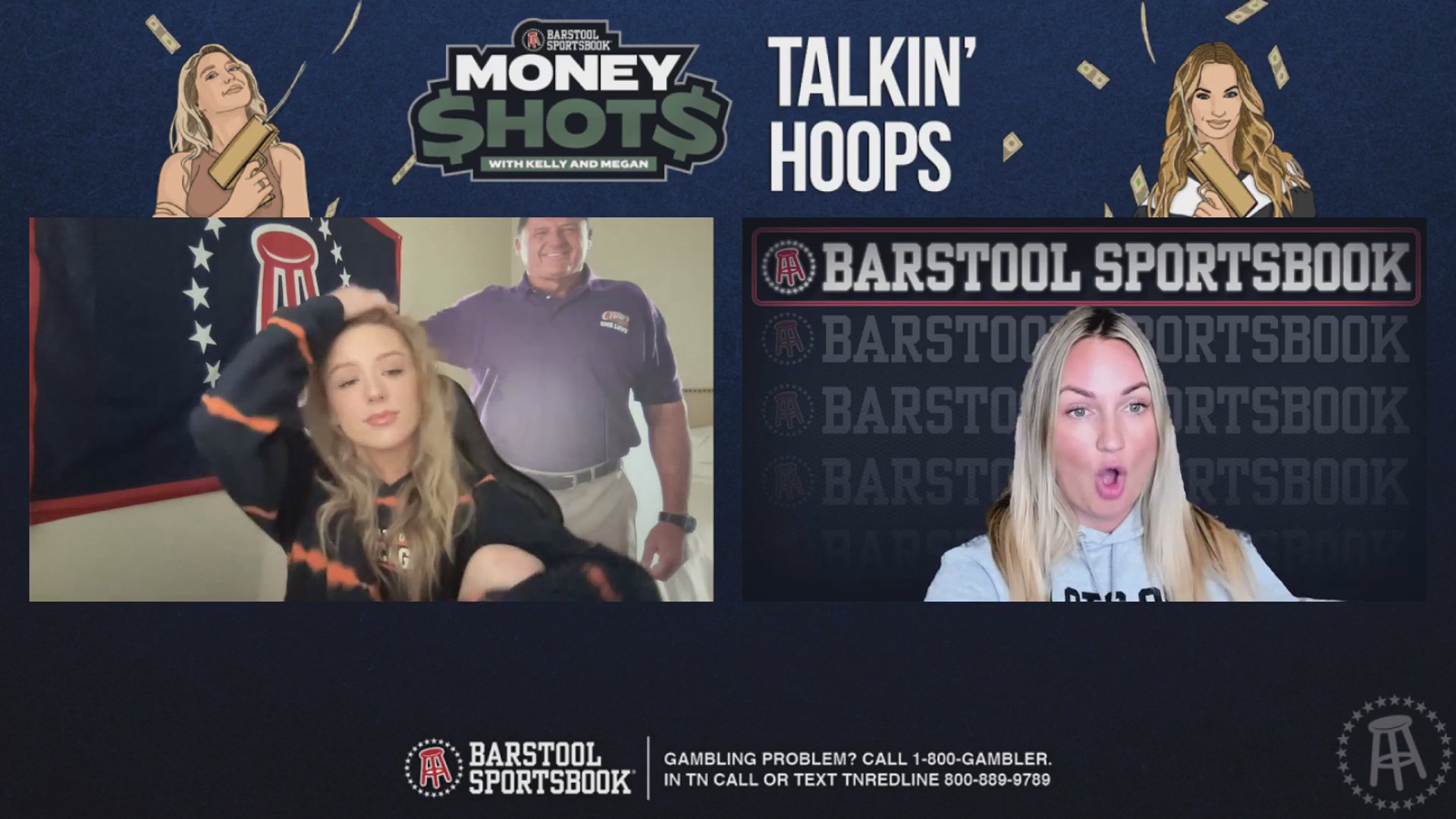 Money Shots is LIVE breaking down the Final Four Barstool Sports