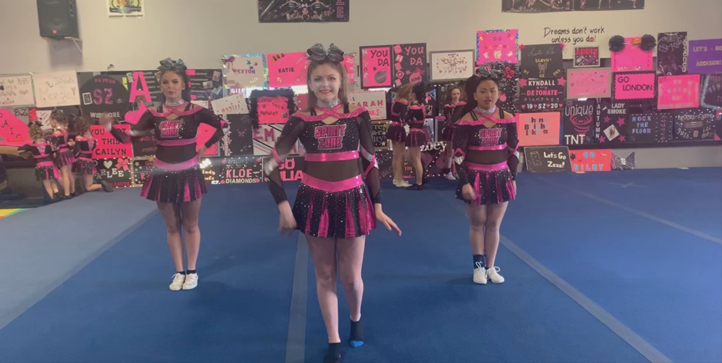 Spirit Zone - Lady Smoke 19-20" showcase - Gymnastics Near Me - Lees Summit, Missouri