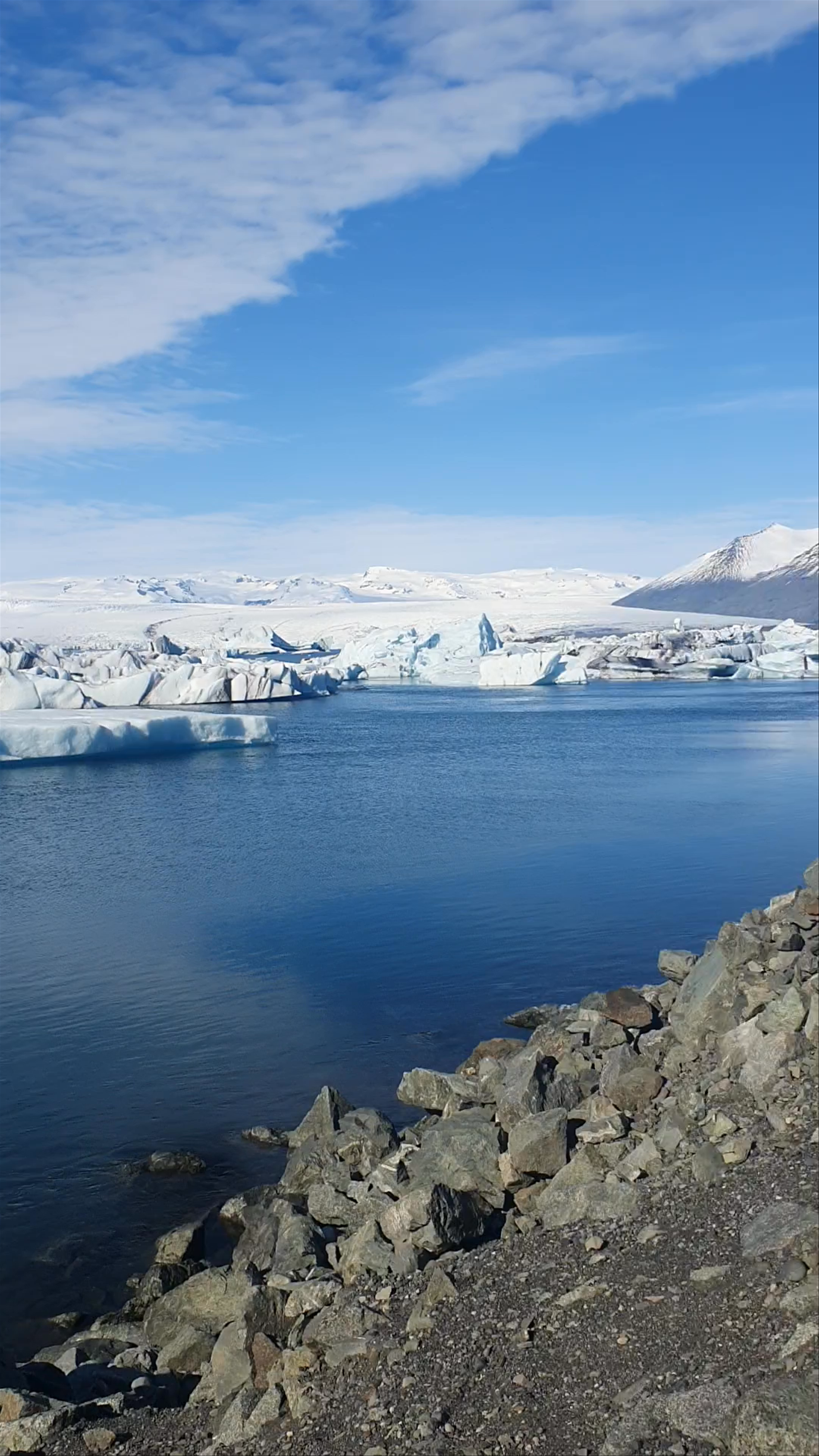 Majestic Fjallsárlón Glacier Lagoon, Iceland