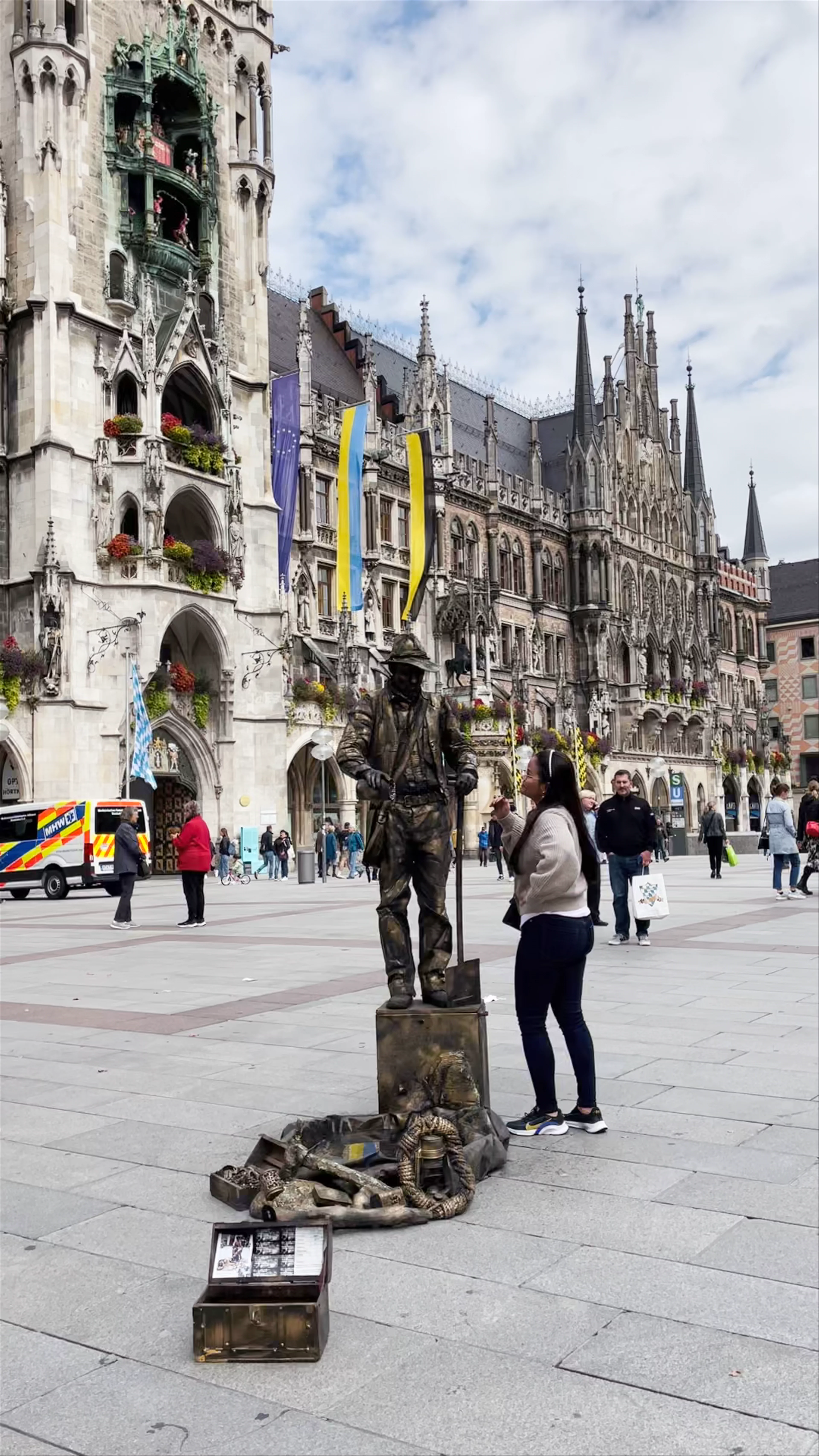 Rathaus-Glockenspiel, Marienplatz, Munich, Germany