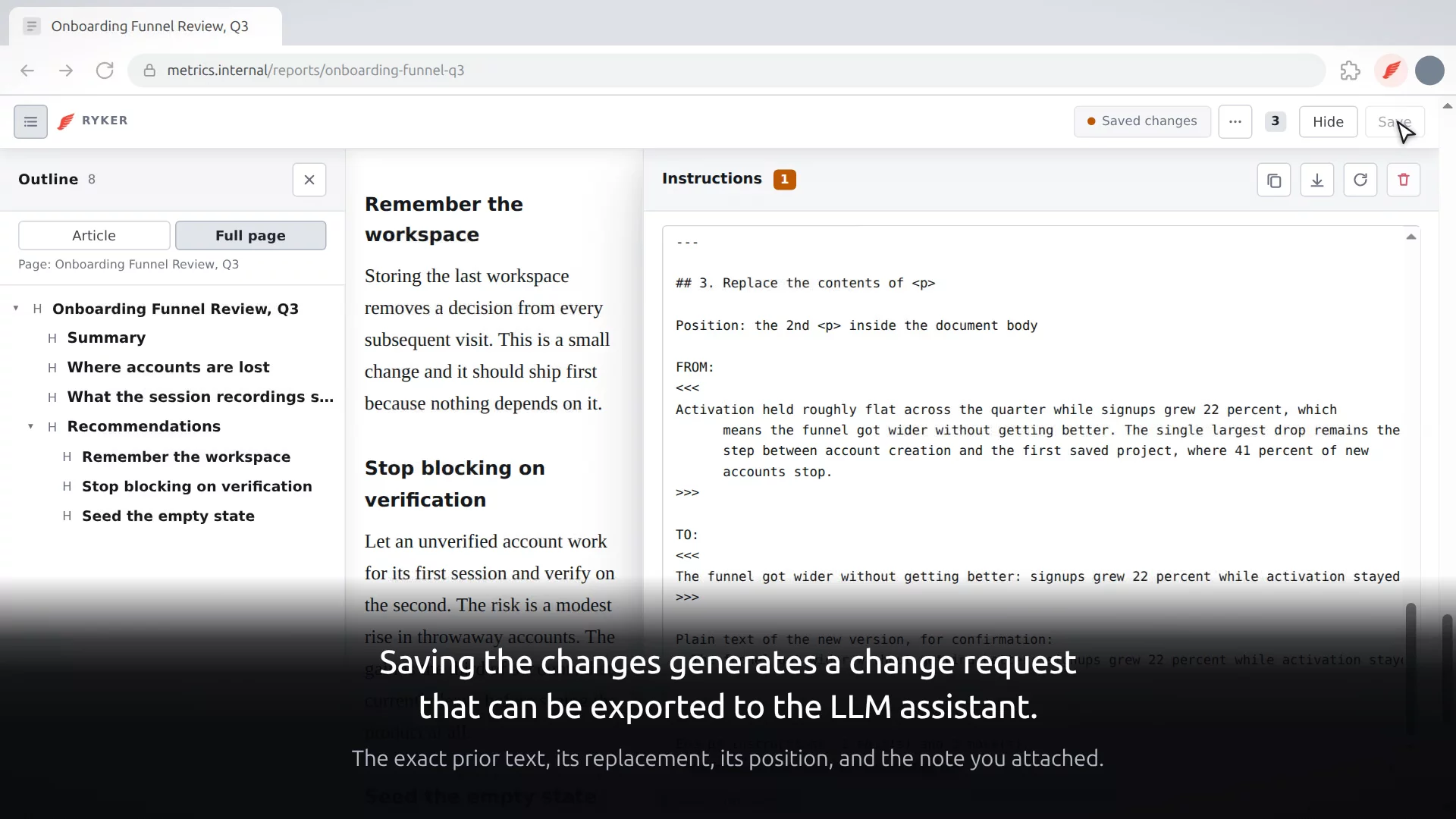 Ryker - Inline HTML & Visual Markdown Editing image 1