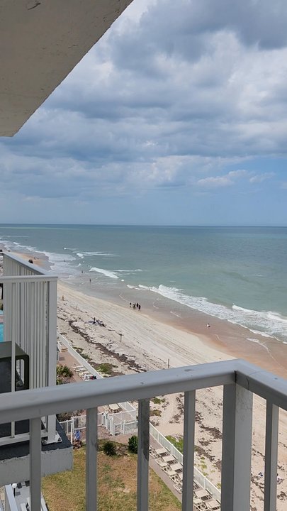 Spark by Hilton Ormond Beach Oceanfront - View from the balcony - Hotels Near Me - Ormond Beach, Florida