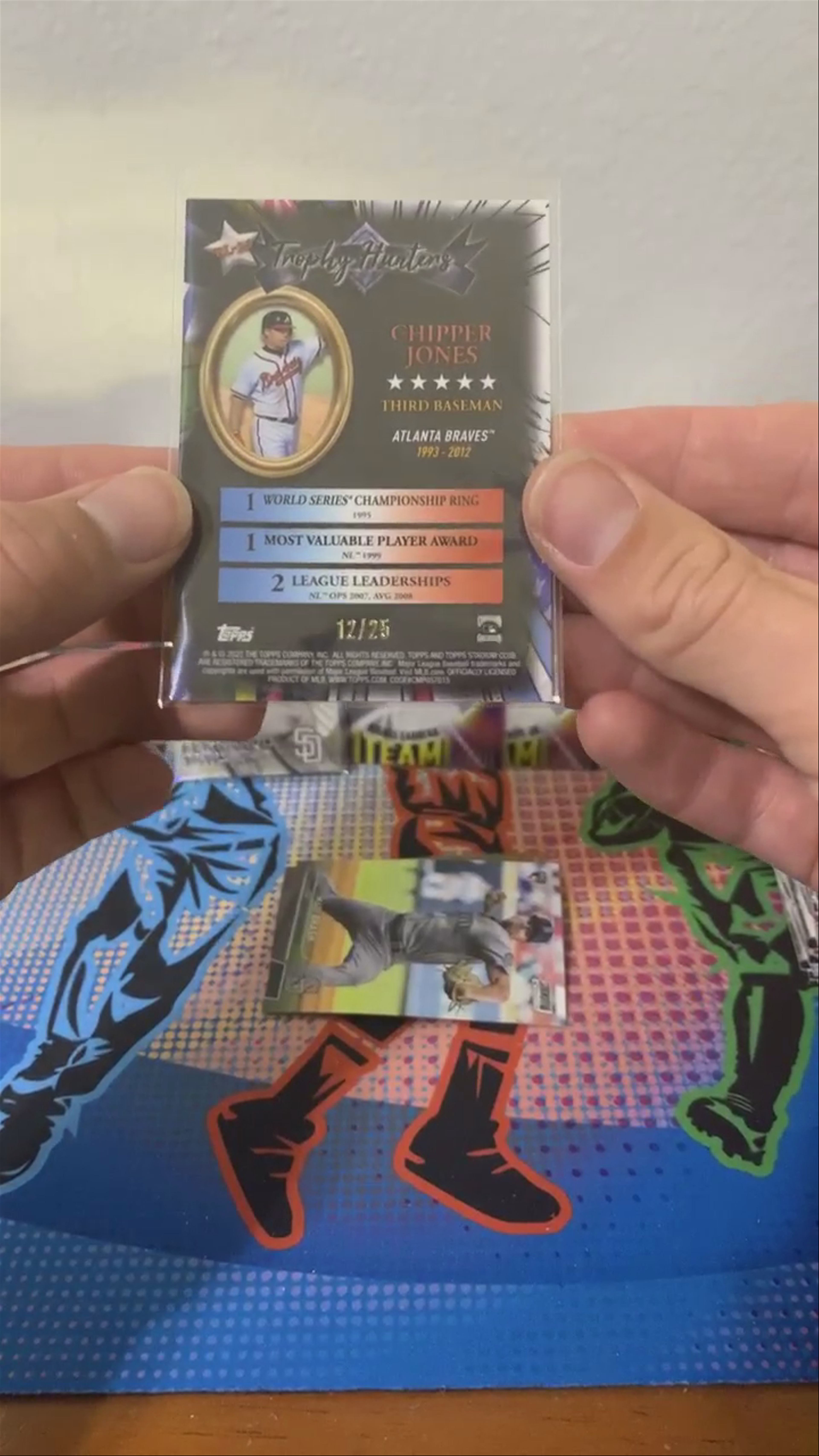 Chipper Jones to 25 🔥