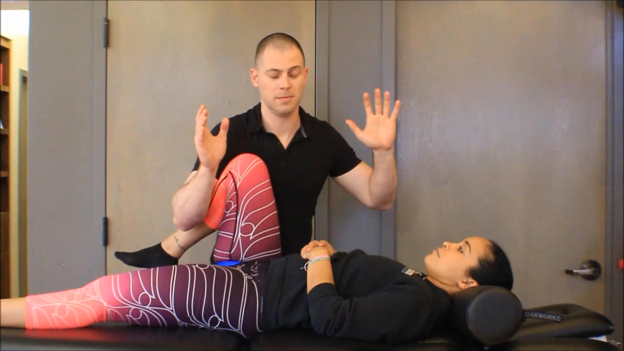 Hip Joint Lateral Manual Mobilization