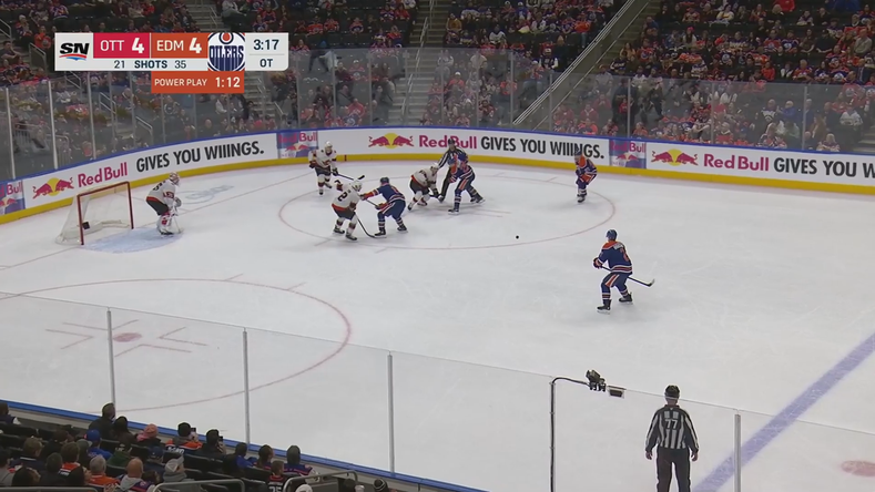 Bouchard with the OT winner vs. Senators · Mar 3, 2026