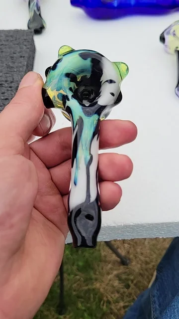 Preview pic of Color splash spoon. Slyme, galaxy, star white