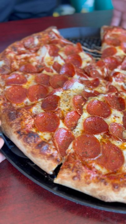 Sabrina's Pizzeria - Cheese-pull - Pizza Near Me - Oakley, California