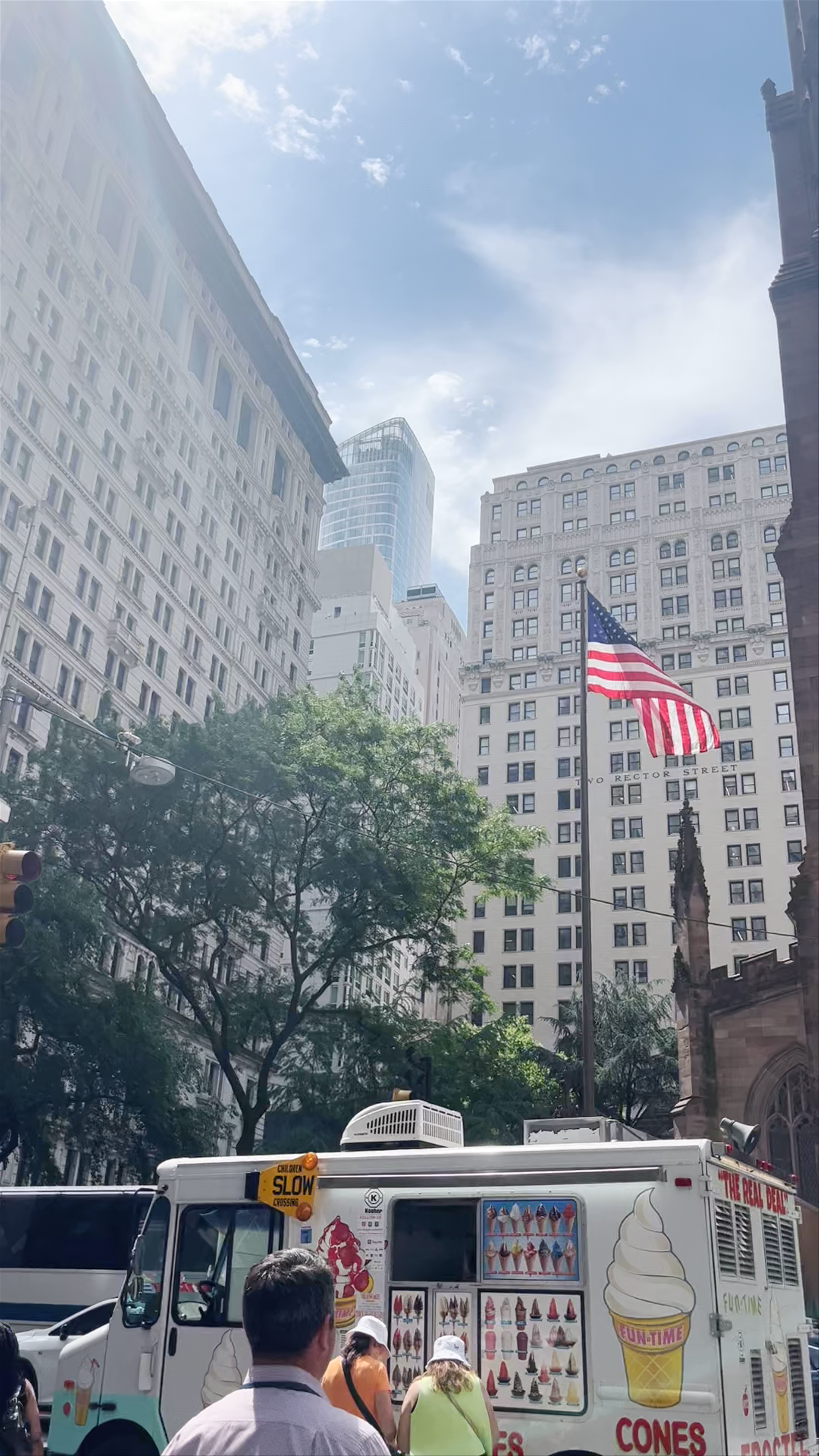 Trinity Church and Urban Vibes in New York City
