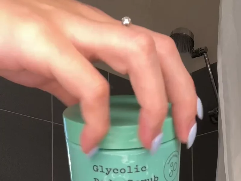 Frank body glycolic body scrub