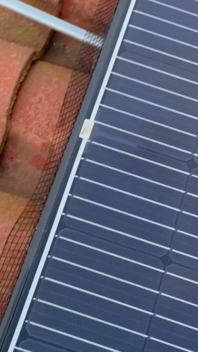 Squeaky Clean Solar - The aftermath: Sanitized, squeaky clean and protected Panels. - Solar Panel Cleaning Near Me