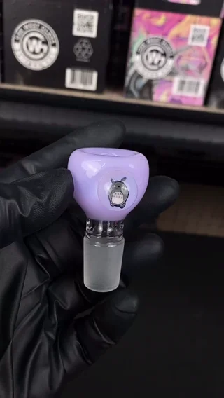 Preview pic of 18mm Single Hole Bowl Slide by Keys Glass