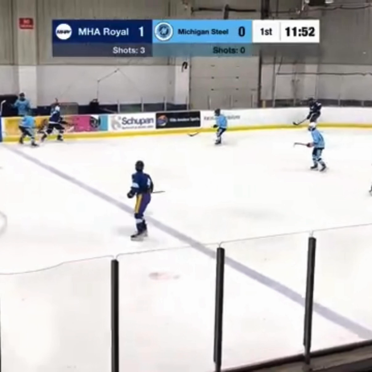 Mikey Swader's Dazzling Assist: MHA Royal 16u