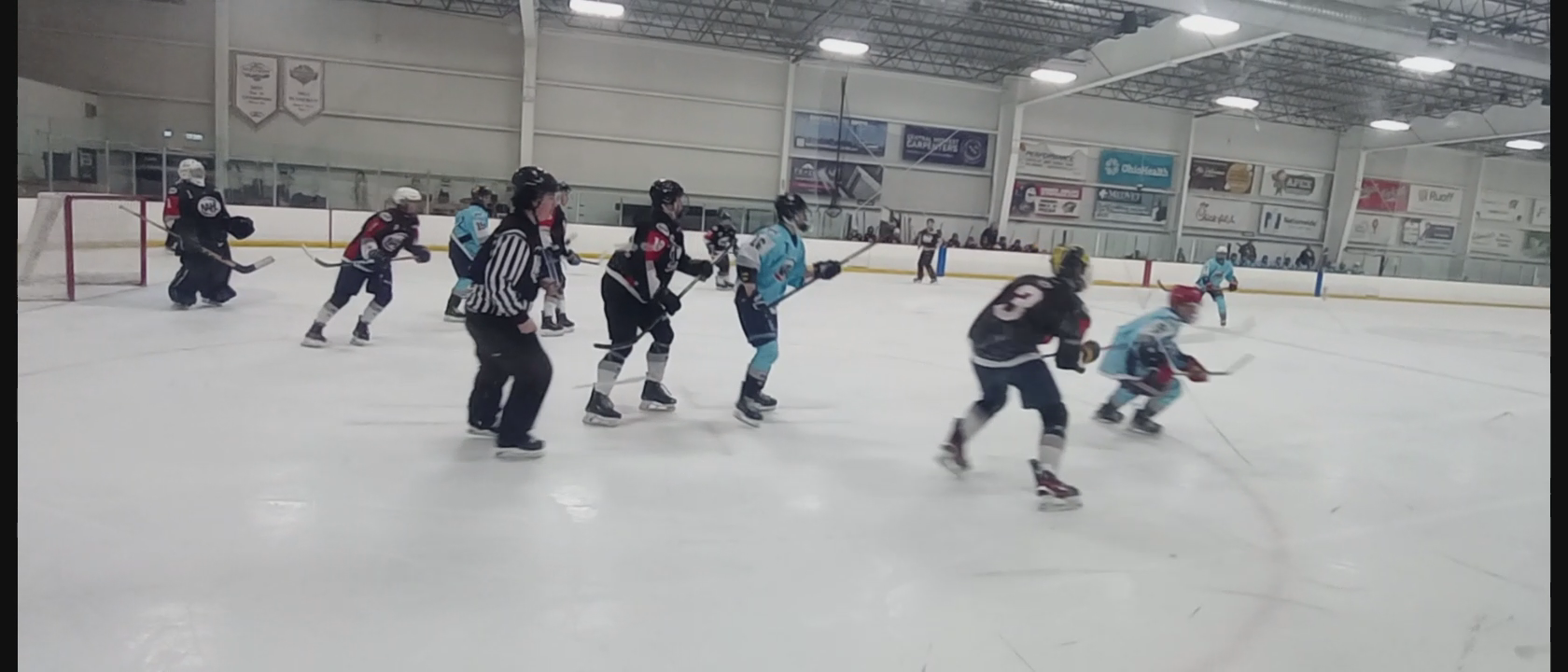 2025-04-13 NAHL Combine, Faceoff Win, D-cover, High Slot Dangle Toe Drag, Scoring Chance