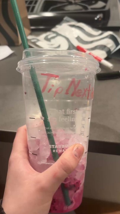 Starbucks - And let's not forget this too. This is completely unacceptable. I don't know why I would even tip here after my horrible service. - Coffee & Tea Near Me - Tigard, Oregon