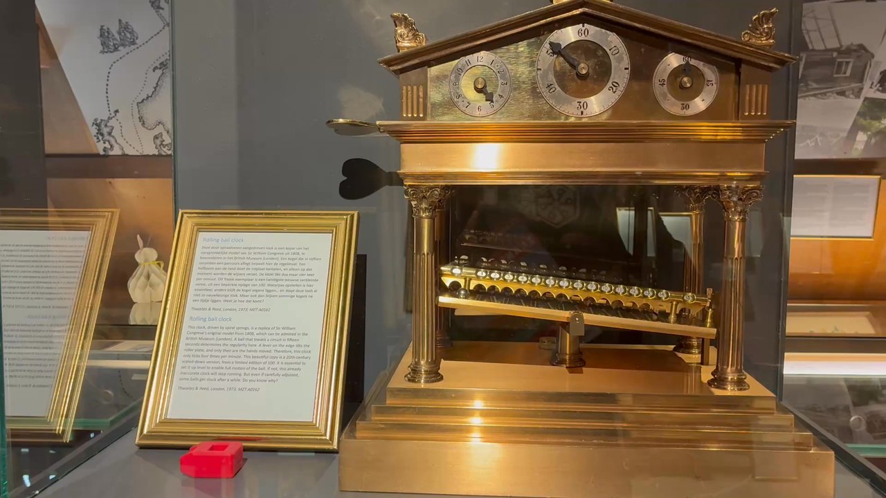 Museum Zaanse Tijd - Rolling ball clock replica 1808 - Landmarks & Historical Buildings Near Me - Zaandam, New Hampshire