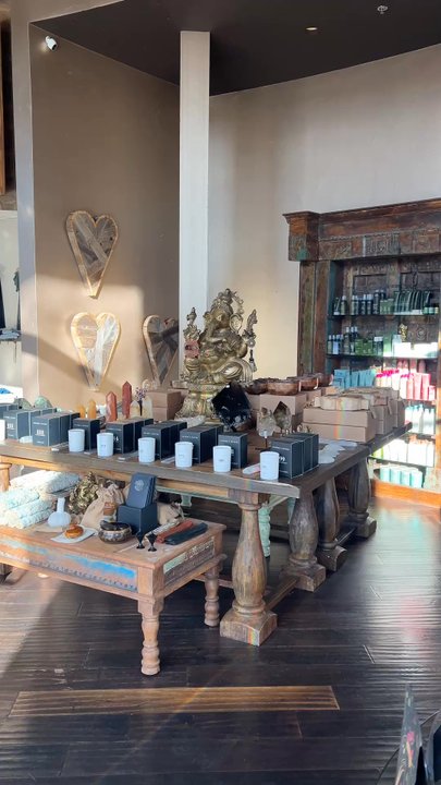 Serenity Spa - Lots of wellness and relaxation products to browse through in the front desk area - Day Spas Near Me - Folsom, California