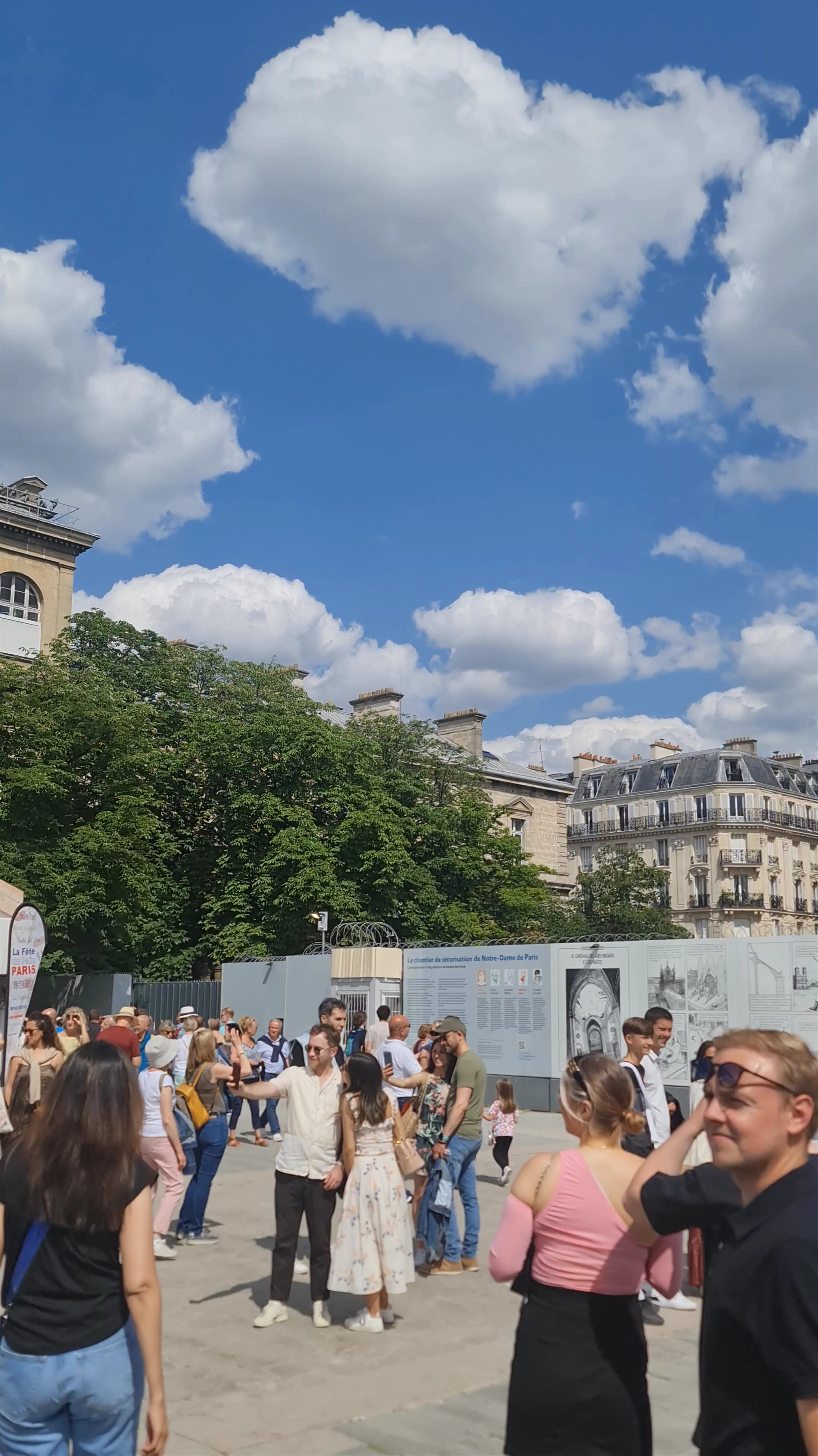 Notre-Dame de Paris, Parvis Notre-Dame - place Jean-Paul-II, Paris, France