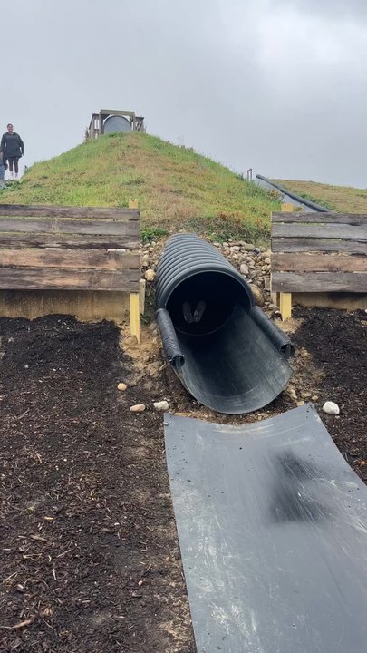 Heritage Farms - Giant slide - Christmas Trees Near Me - Peninsula, Ohio