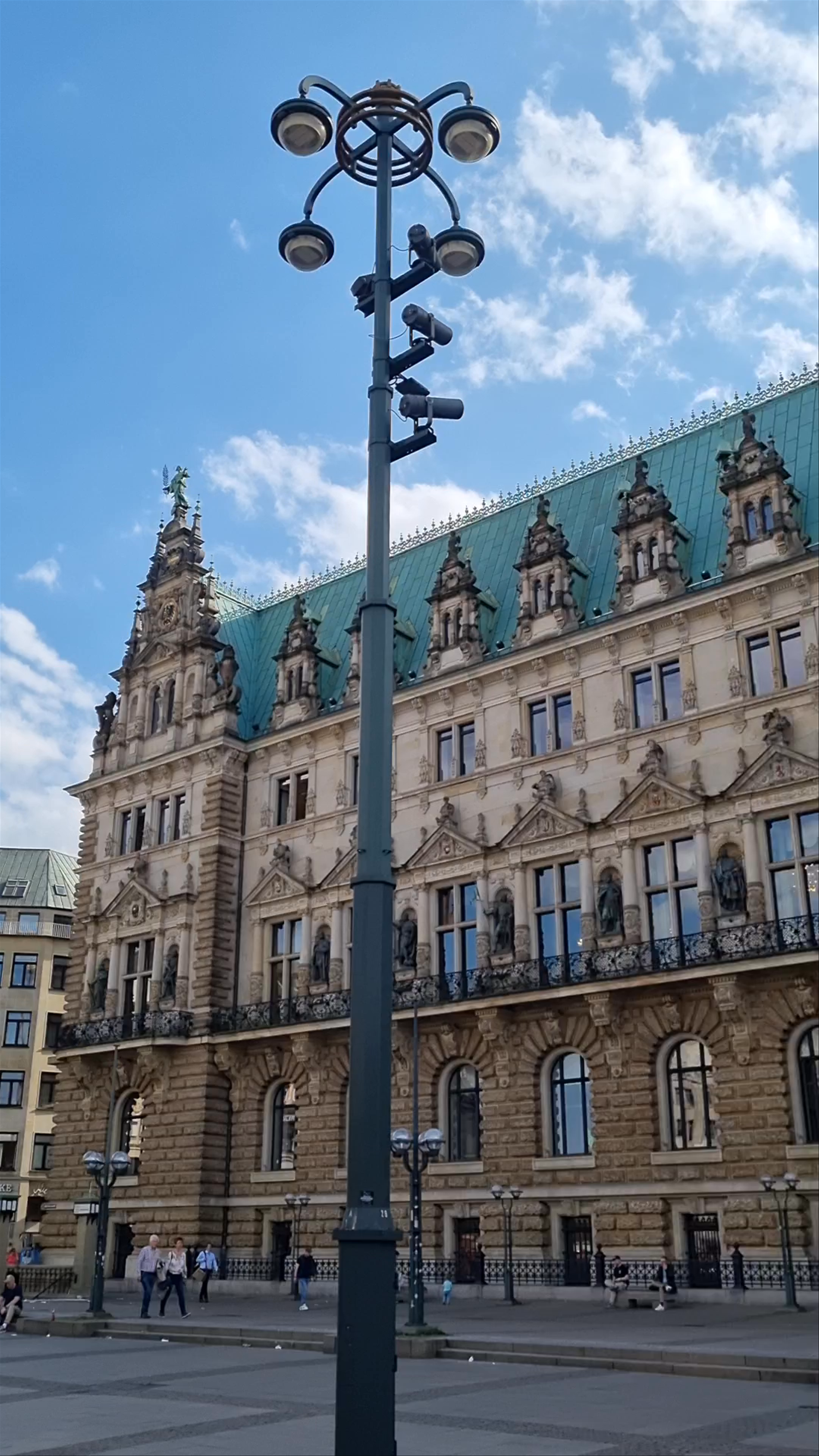 Majestic Hamburg Townhall - Architectural Beauty at Rathausmarkt