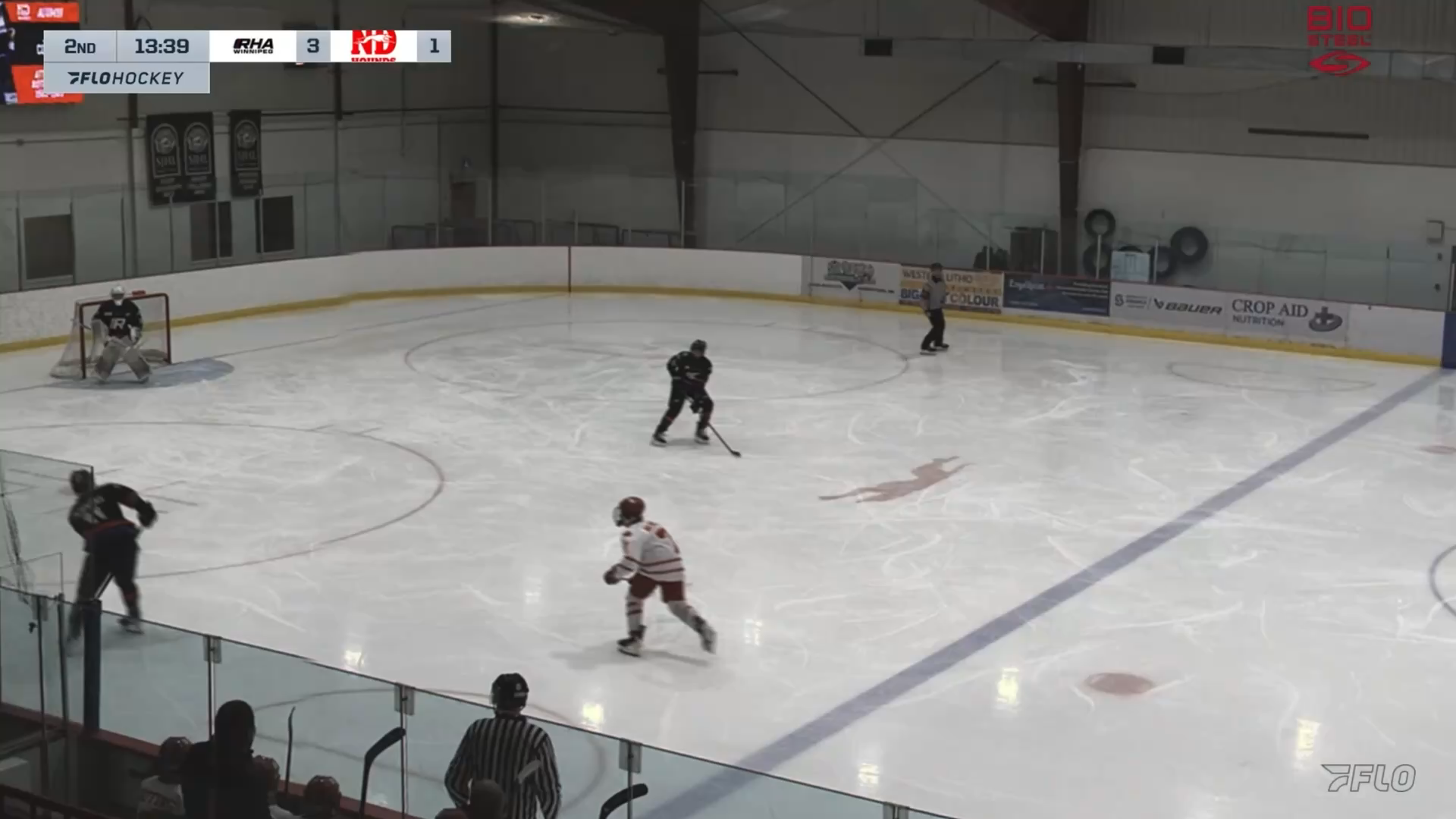Mateo Saldivar's Rocket Goal Leads RINK HA Winnipeg U17 AAA to Victory vs ND