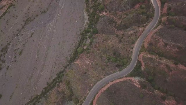 Drone shot of Salta, Argentina