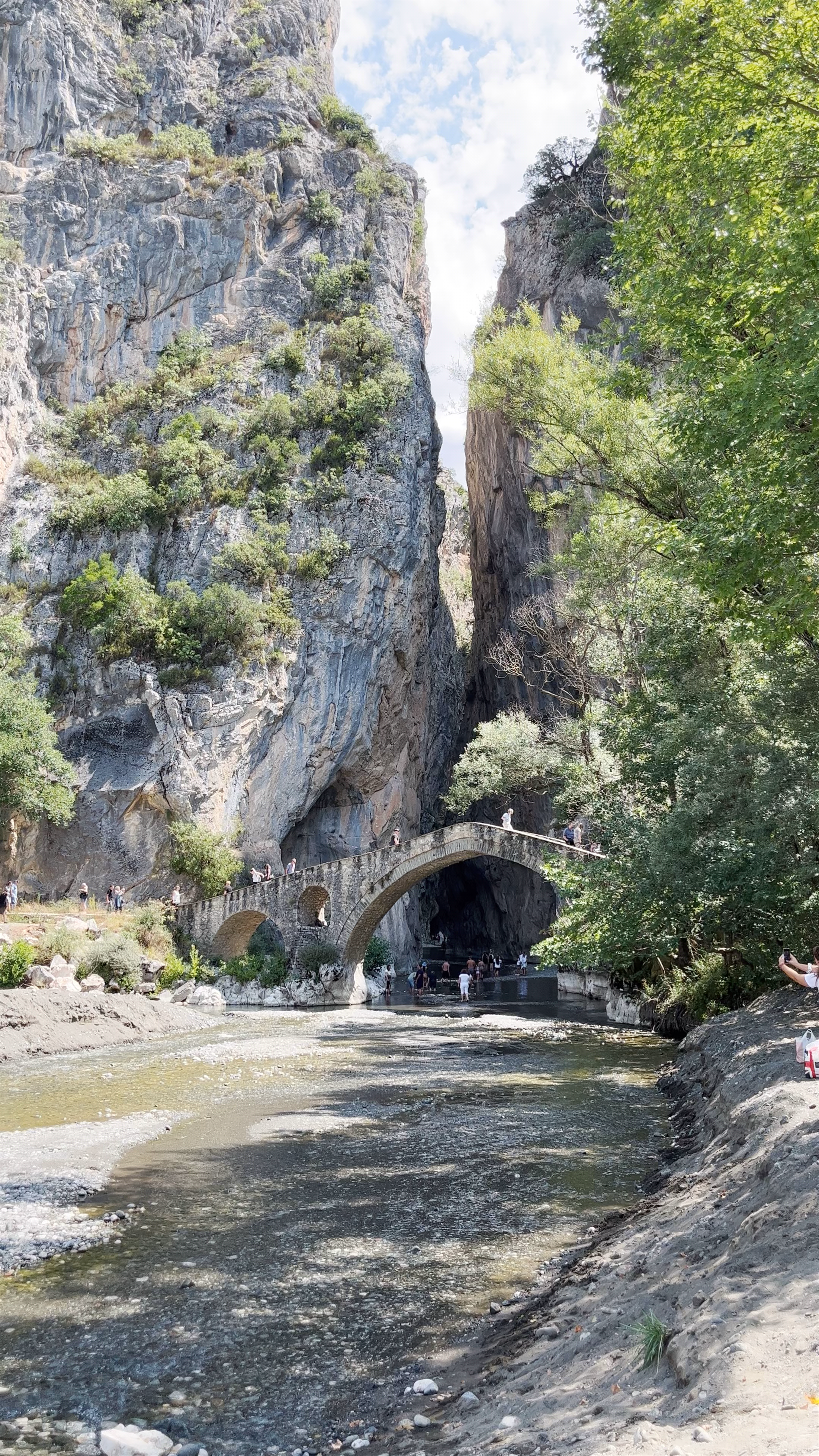 Portitsa ancient stone bridge