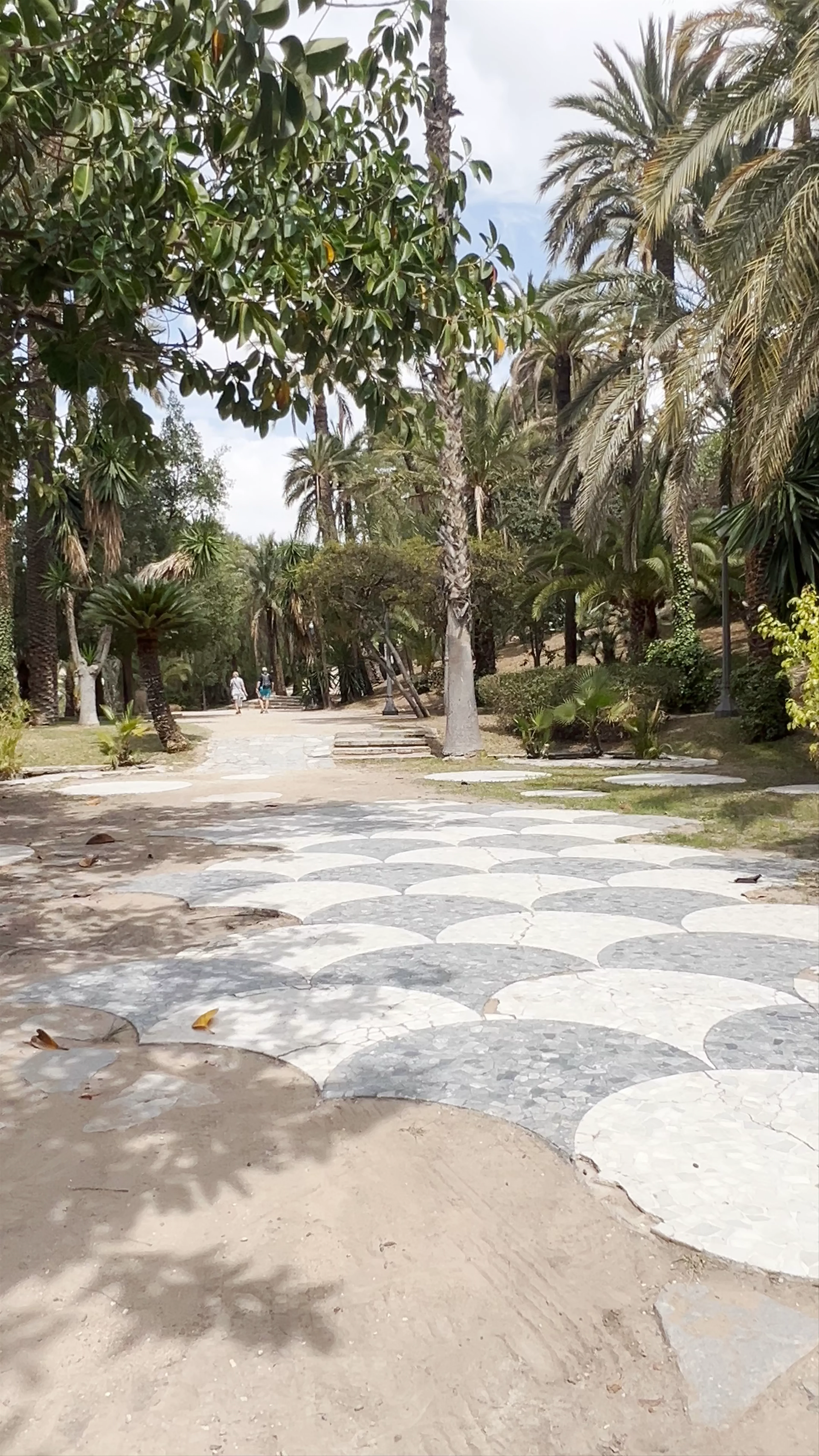 Parque Municipal, Paseo de la Estación