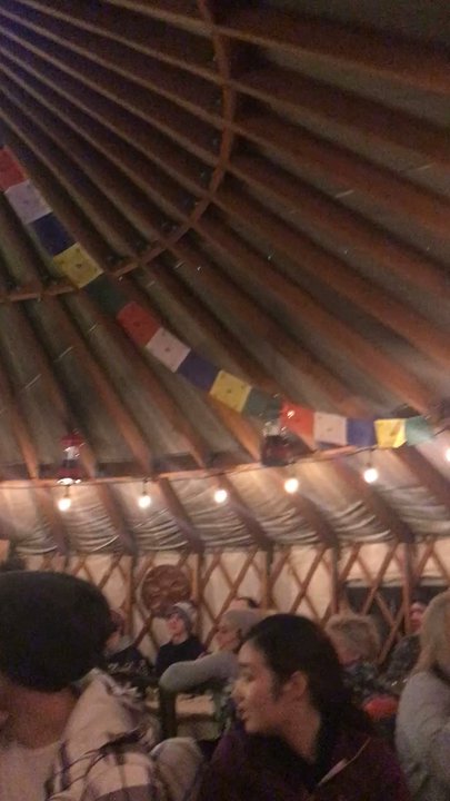 The Yurt At Solitude - Staff intros- very funny, charming group - American Near Me - Solitude, Utah