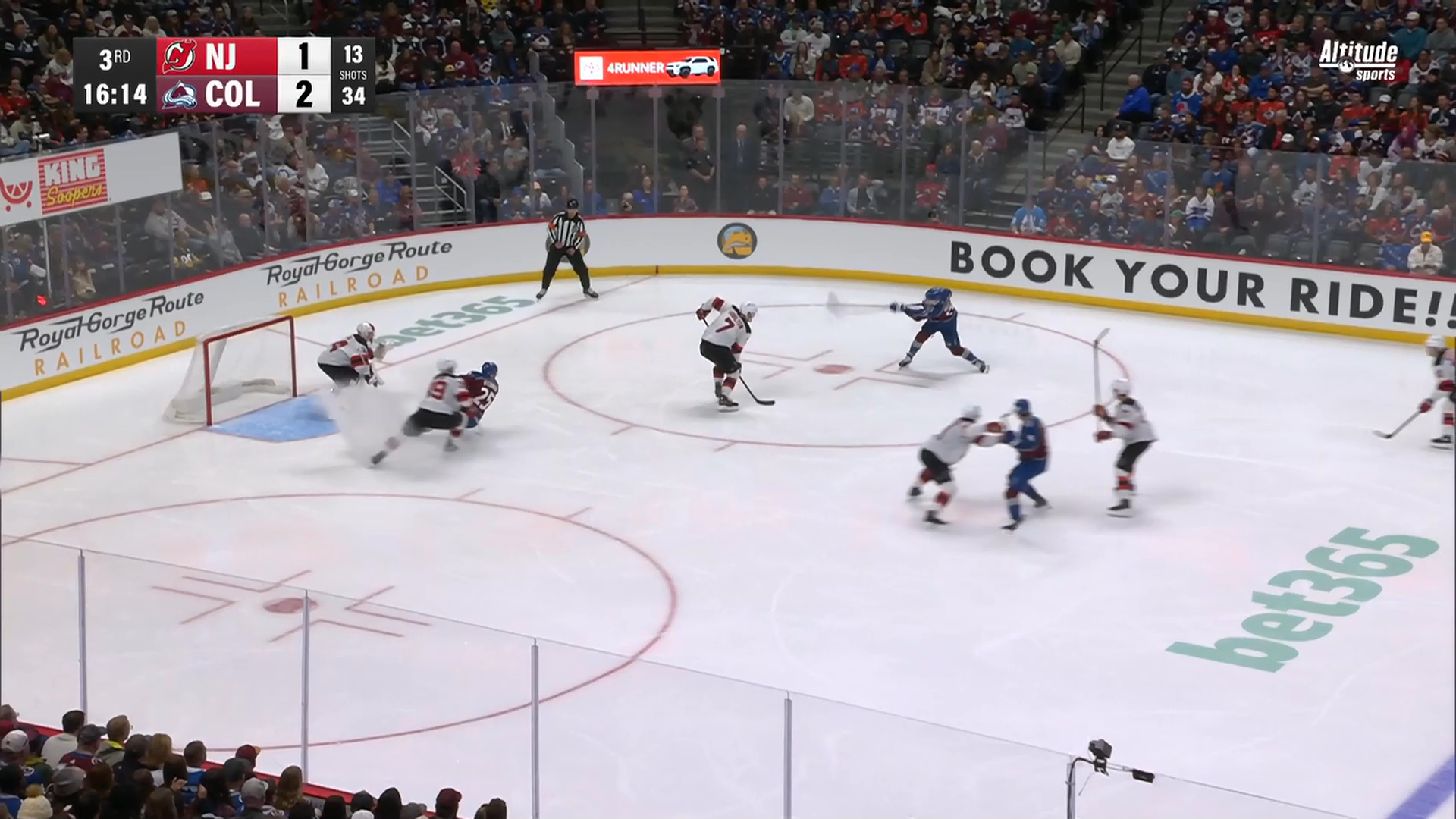 Avalanche Erupt for Four in Third to Flip Script on Devils · Oct. 28, 2026